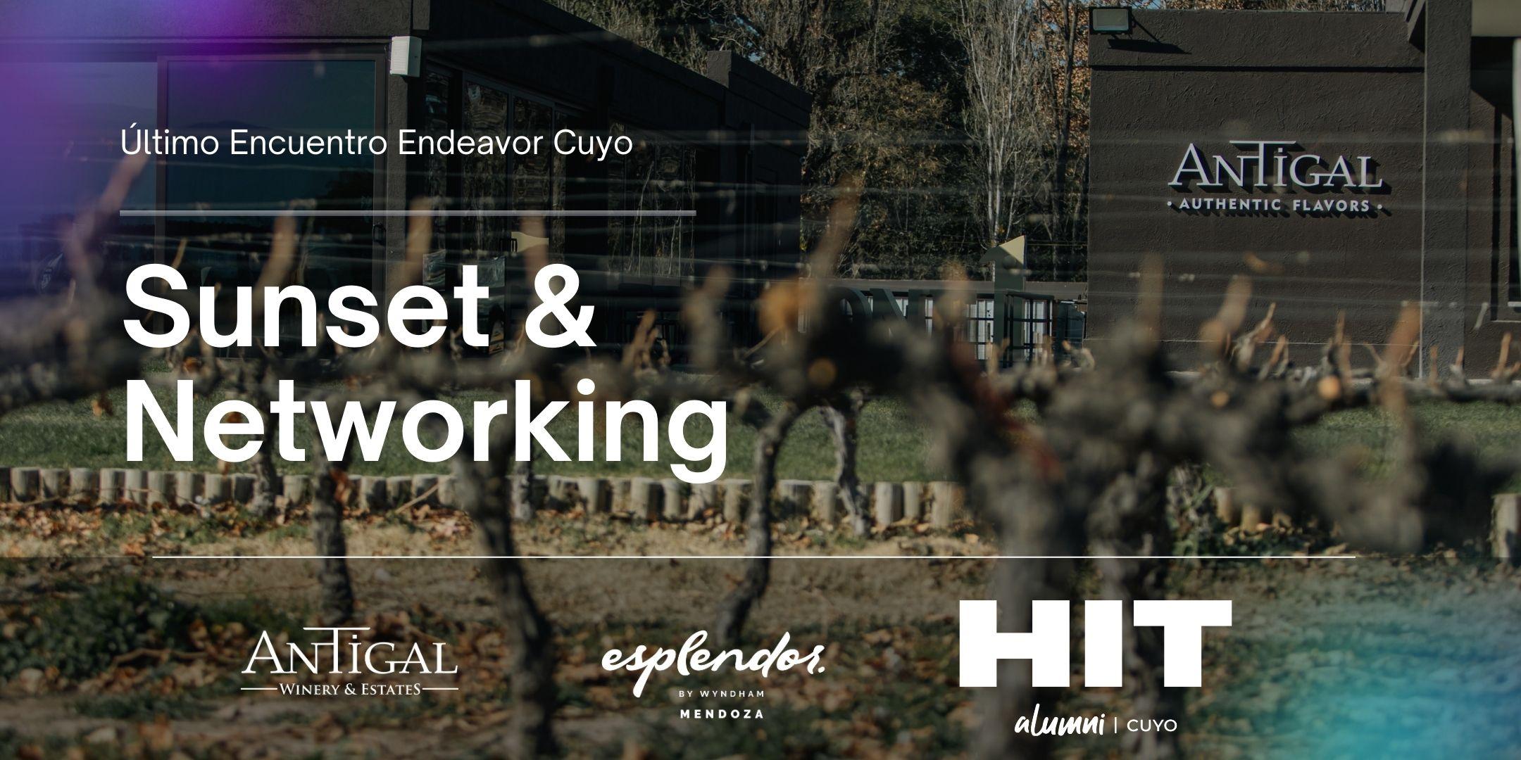 Sunset y Networking Endeavor